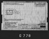 Manufacturer's drawing for North American Aviation B-25 Mitchell Bomber. Drawing number 98-53349