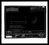 Manufacturer's drawing for Lockheed Corporation P-38 Lightning. Drawing number 196725