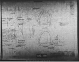 Manufacturer's drawing for Chance Vought F4U Corsair. Drawing number 10089