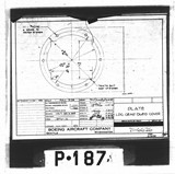 Manufacturer's drawing for Boeing Aircraft Corporation B-17 Flying Fortress. Drawing number 21-6626