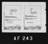 Manufacturer's drawing for North American Aviation B-25 Mitchell Bomber. Drawing number 1e83