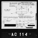 Manufacturer's drawing for Boeing Aircraft Corporation B-17 Flying Fortress. Drawing number 1-21035