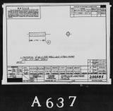 Manufacturer's drawing for Lockheed Corporation P-38 Lightning. Drawing number 200585