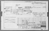 Manufacturer's drawing for North American Aviation B-25 Mitchell Bomber. Drawing number 98-48054