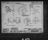 Manufacturer's drawing for Packard Packard Merlin V-1650. Drawing number at9808