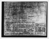 Manufacturer's drawing for Beechcraft AT-10 Wichita - Private. Drawing number 104553