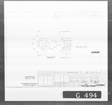 Manufacturer's drawing for Bell Aircraft P-39 Airacobra. Drawing number 33-109-003