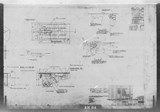 Manufacturer's drawing for North American Aviation B-25 Mitchell Bomber. Drawing number 98-42262