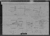 Manufacturer's drawing for North American Aviation B-25 Mitchell Bomber. Drawing number 108-58015