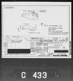 Manufacturer's drawing for Boeing Aircraft Corporation B-17 Flying Fortress. Drawing number 1-28958