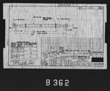 Manufacturer's drawing for North American Aviation B-25 Mitchell Bomber. Drawing number 108-320296