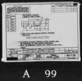 Manufacturer's drawing for Lockheed Corporation P-38 Lightning. Drawing number 190736