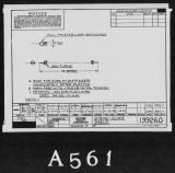 Manufacturer's drawing for Lockheed Corporation P-38 Lightning. Drawing number 199260