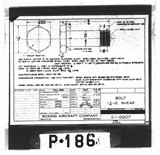 Manufacturer's drawing for Boeing Aircraft Corporation B-17 Flying Fortress. Drawing number 21-6607