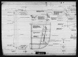 Manufacturer's drawing for North American Aviation B-25 Mitchell Bomber. Drawing number 108-53086