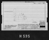 Manufacturer's drawing for North American Aviation B-25 Mitchell Bomber. Drawing number 98-63979