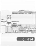 Manufacturer's drawing for Bell Aircraft P-39 Airacobra. Drawing number 33-732-014