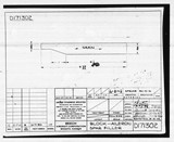 Manufacturer's drawing for Beechcraft Beech Staggerwing. Drawing number D171302