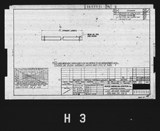 Manufacturer's drawing for North American Aviation B-25 Mitchell Bomber. Drawing number 98-53931