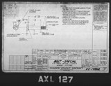 Manufacturer's drawing for Chance Vought F4U Corsair. Drawing number 19802