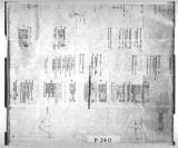 Manufacturer's drawing for Lockheed Corporation P-38 Lightning. Drawing number 198546