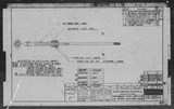 Manufacturer's drawing for North American Aviation B-25 Mitchell Bomber. Drawing number 98-58398