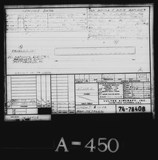 Manufacturer's drawing for Vultee Aircraft Corporation BT-13 Valiant. Drawing number 74-78408