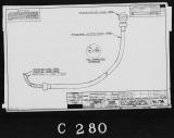 Manufacturer's drawing for Lockheed Corporation P-38 Lightning. Drawing number 196734