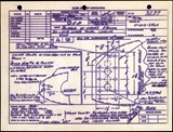 Manufacturer's drawing for Globe/Temco Swift Drawings & Manuals. Drawing number 3237