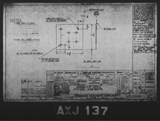 Manufacturer's drawing for Chance Vought F4U Corsair. Drawing number 37041