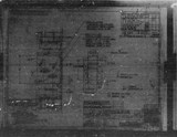 Manufacturer's drawing for North American Aviation B-25 Mitchell Bomber. Drawing number 98-52293