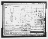 Manufacturer's drawing for Boeing Aircraft Corporation B-17 Flying Fortress. Drawing number 21-6212