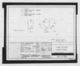 Manufacturer's drawing for Boeing Aircraft Corporation B-17 Flying Fortress. Drawing number 41-278
