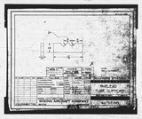 Manufacturer's drawing for Boeing Aircraft Corporation B-17 Flying Fortress. Drawing number 41-9288