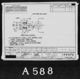 Manufacturer's drawing for Lockheed Corporation P-38 Lightning. Drawing number 199572