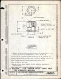Manufacturer's drawing for Generic Parts - Aviation Standards. Drawing number an813