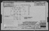 Manufacturer's drawing for North American Aviation B-25 Mitchell Bomber. Drawing number 98-58162