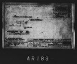 Manufacturer's drawing for North American Aviation B-25 Mitchell Bomber. Drawing number 108-320268