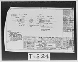 Manufacturer's drawing for Chance Vought F4U Corsair. Drawing number 34216