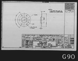 Manufacturer's drawing for Chance Vought F4U Corsair. Drawing number 33346