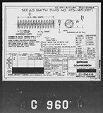 Manufacturer's drawing for Boeing Aircraft Corporation B-17 Flying Fortress. Drawing number 21-8440