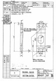 Manufacturer's drawing for Vickers Spitfire. Drawing number 35137
