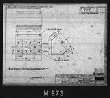 Manufacturer's drawing for North American Aviation B-25 Mitchell Bomber. Drawing number 98-58403
