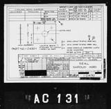 Manufacturer's drawing for Boeing Aircraft Corporation B-17 Flying Fortress. Drawing number 1-21430