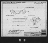 Manufacturer's drawing for North American Aviation B-25 Mitchell Bomber. Drawing number 98-62465