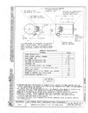 Manufacturer's drawing for Generic Parts - Aviation General Manuals. Drawing number AN3621