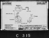 Manufacturer's drawing for Lockheed Corporation P-38 Lightning. Drawing number 196958