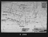 Manufacturer's drawing for North American Aviation B-25 Mitchell Bomber. Drawing number 98-61540