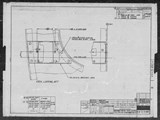 Manufacturer's drawing for North American Aviation B-25 Mitchell Bomber. Drawing number 98-52494
