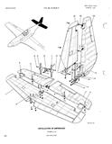 Manufacturer's drawing for North American Aviation P-51 Mustang. Drawing number 10